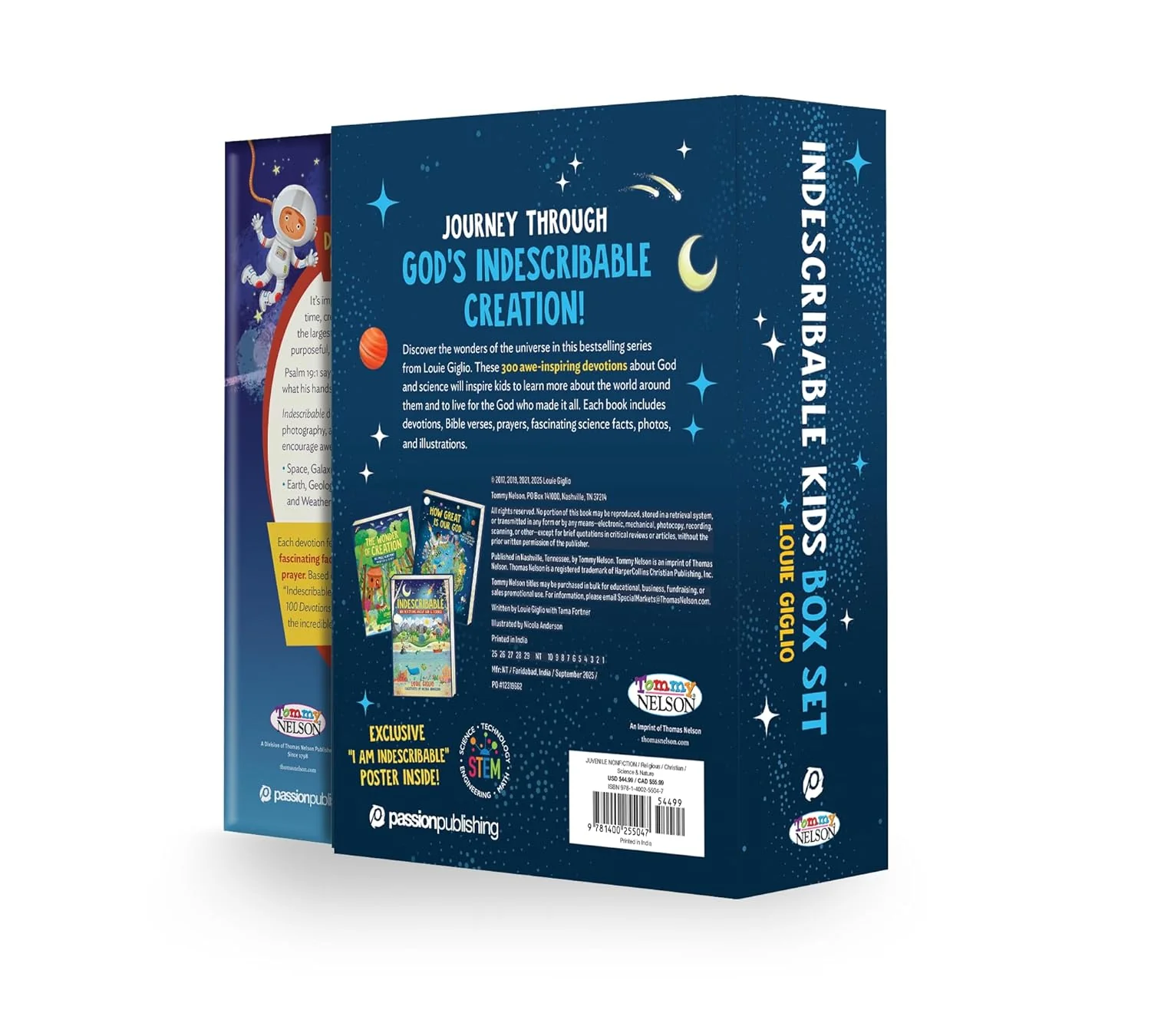Indescribable Kids Box Set: Includes 3 Devotionals About God and Science! // Louie Giglio - Image 4